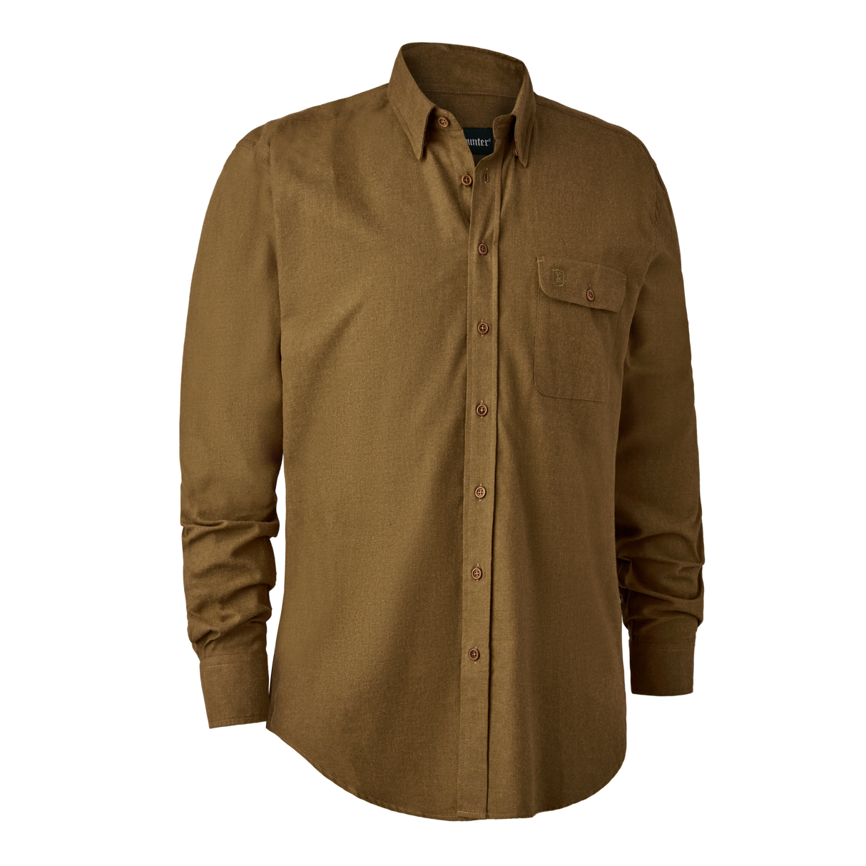 Liam skjorte Ocher Brown – Deerhunter