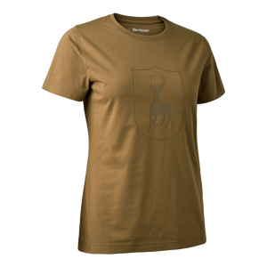 Dame T-skjorte med logo Butternut – Deerhunter