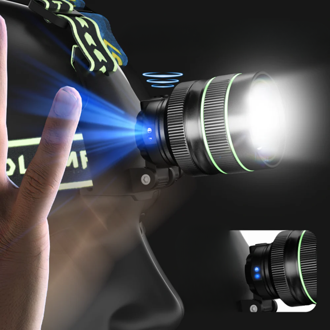 Ekstremt Kraftig - Pandelampe 10.000 Lumens + Powerbank – Ignition