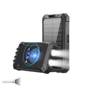 Powerbank - 30 000 mAh Med Solcelle – Ignition