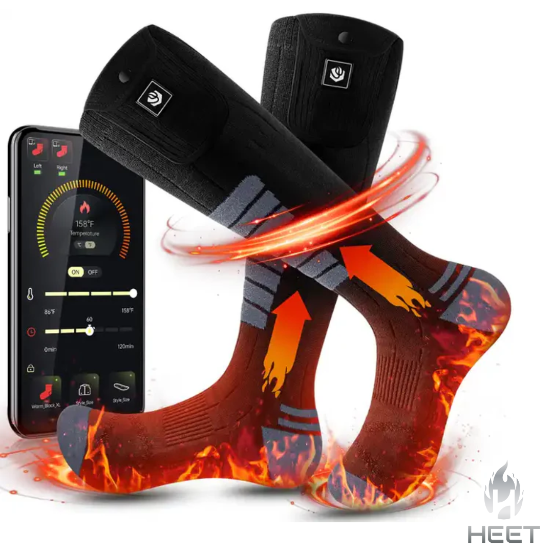 Strømper med varme PRO 2 + APP – HEET