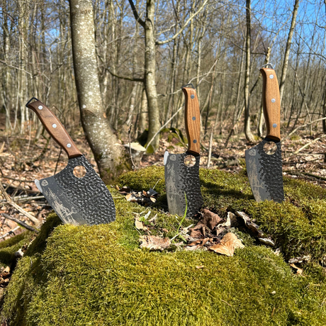 3-i-1 Håndsmidd Knivsett – HuntElite
