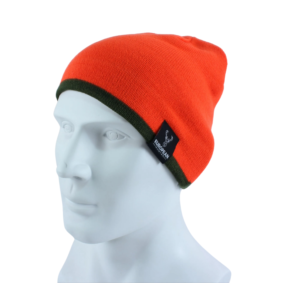 Vendbar lue – Orange/Grønn – European hunter
