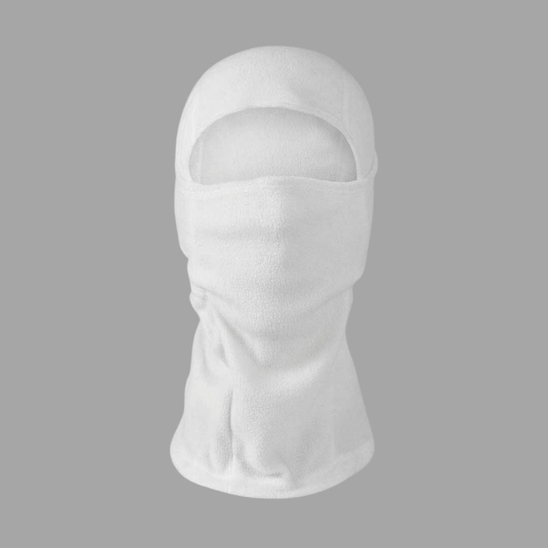 Hvit Jaktmaske - Sløringsmaske – HuntElite