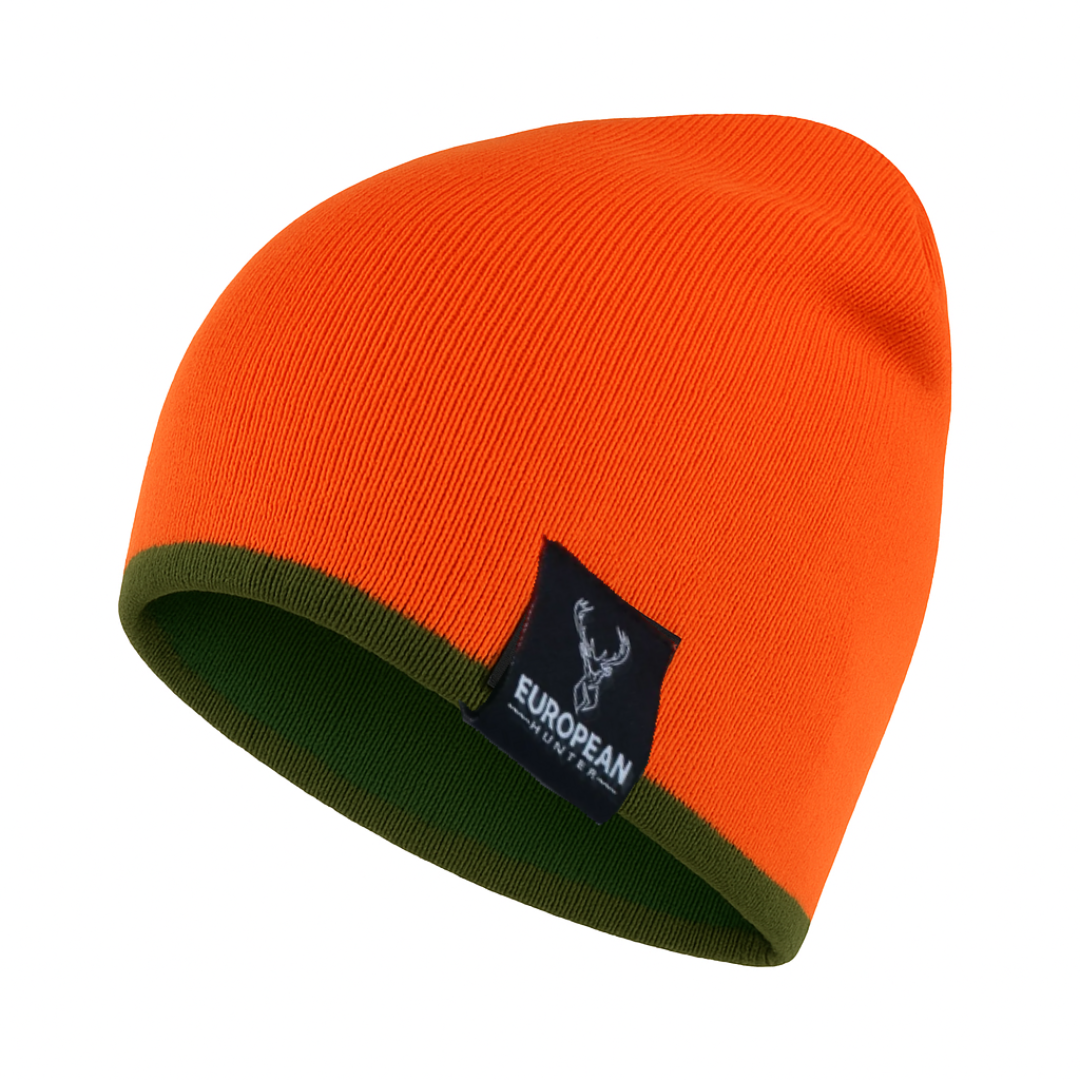 Vendbar lue – Orange/Grønn – European hunter