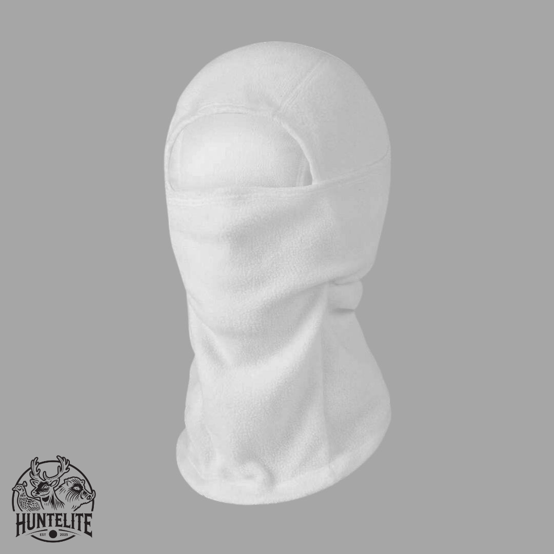 Hvit Jaktmaske - Sløringsmaske – HuntElite