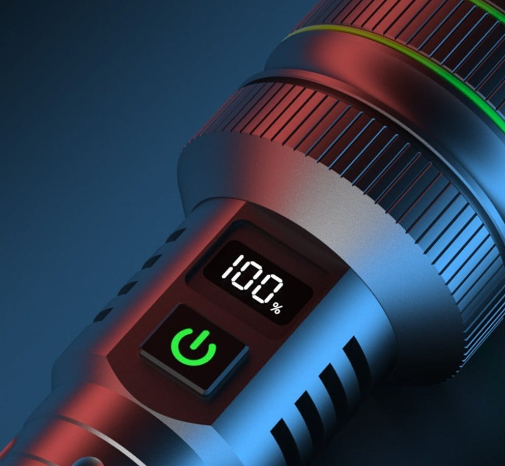 Ekstrem Kraftig - Lommelykt 10.000 Lumens + Powerbank – Ignition
