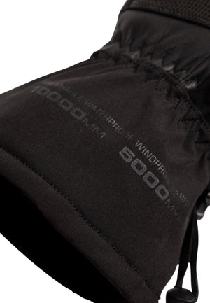 Edonia- Unisex Dlx Ski Gloves - Black - Trespass