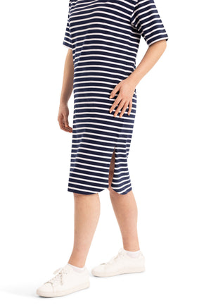 Elayna - Navy Stripe - Trespass