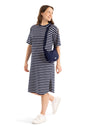 Elayna - Navy Stripe - Trespass