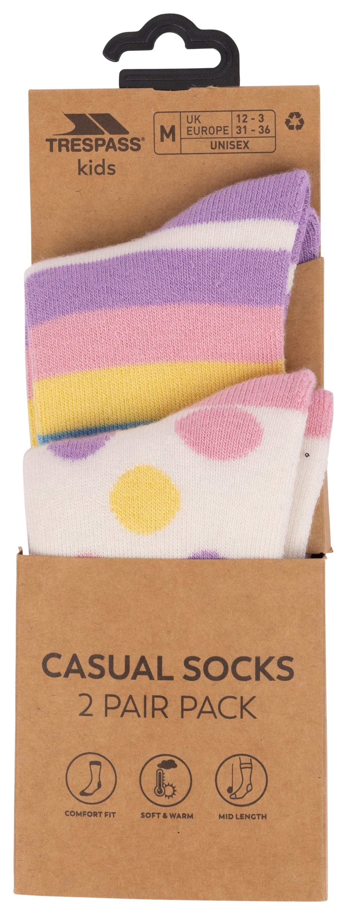 Frolic - Pink Dot/pink Stripe - Trespass