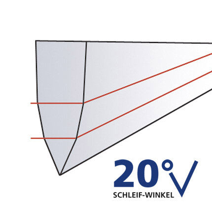 Knivsliper Hybrid – 20° slipevinkel – Graef