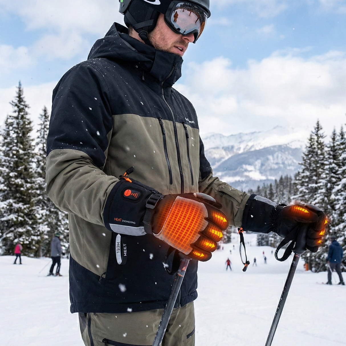 Kraftige hansker med varme PRO 2 – HEET