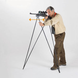 Bush Essential 4-Benet Skydestokk Svart – 4Stablestick