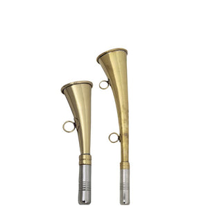 Signalhorn - 22 cm Messinghorn til Jakt – Hunters choice