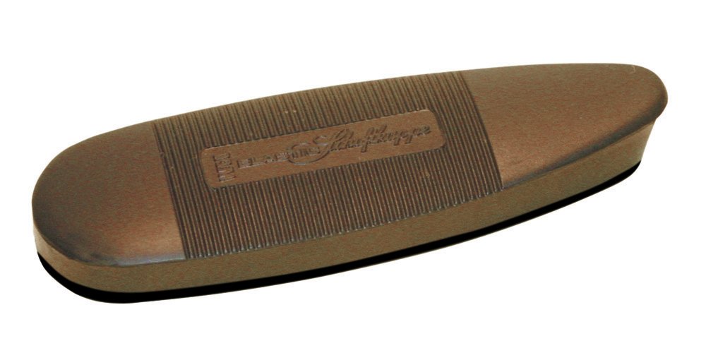 Gummi bakstykke, lette våpen 130x43 mm 25 mm Svart – Guntex