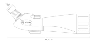 Vantage - 24-72x70 Spottingscope – Hawke