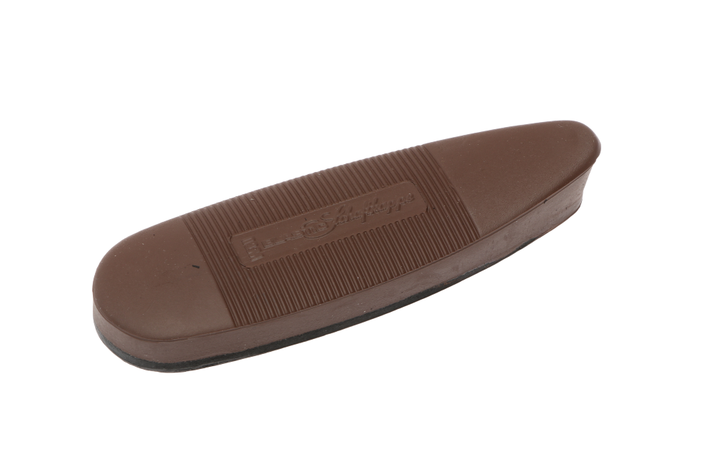 Gummi bakstykke, lette våpen 130x43 mm 25 mm Svart – Guntex