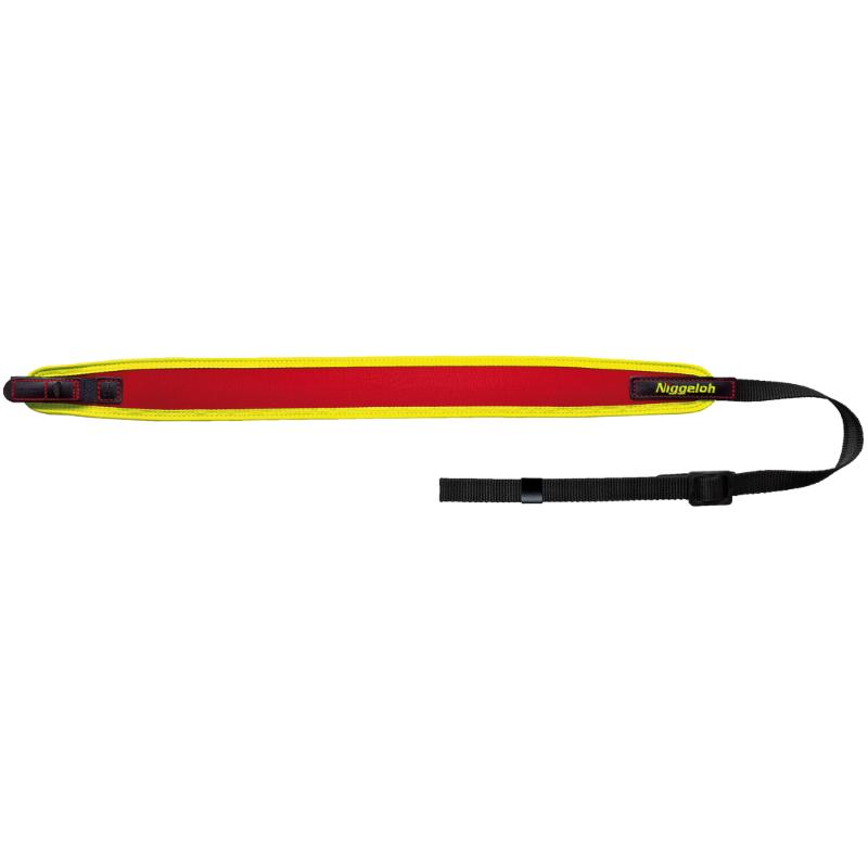 Geværreim - Trail Gul/Rød Neopren Quick Release – Niggeloh