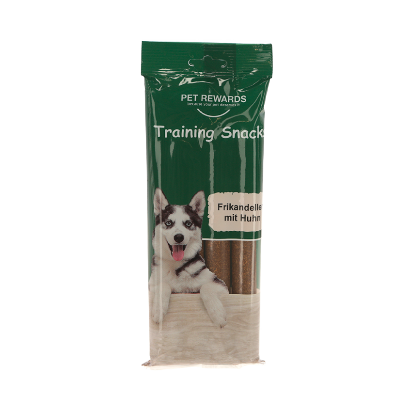 Hundegodbiter Frikandels med kylling 4 stk – Kerbl