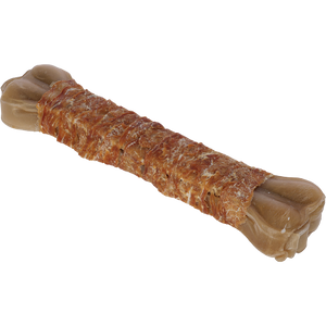 Tyggebein av råhud med kylling, 30 cm, 500 g – Rawhide