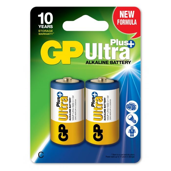 GP Ultra Plus 14AUP/LR14 2 stk. – GP Design