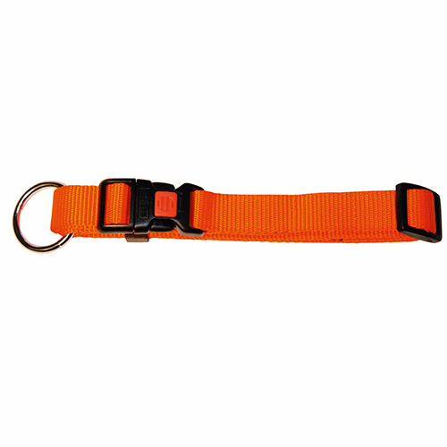 Justerbart halsbånd i nylon – 10mm 20–35cm – Kerbl