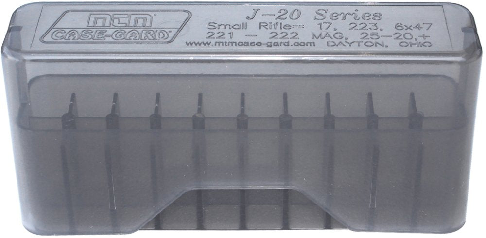 MTM patronboks 20 stk Røykfarget – MTM