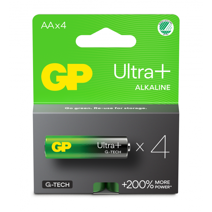 GP Ultra Plus AA/LR6 4 stk. – GP Design