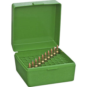 Patronboks 100 stk. patroner Kal. .222, .223, 6x47 – MTM