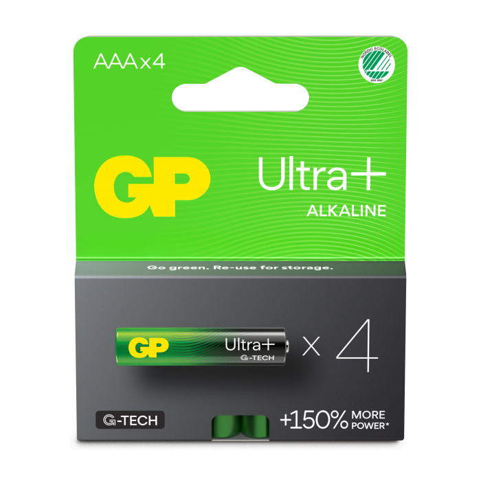 Ultra Plus AAA/LR03 4 stk. – GP Design