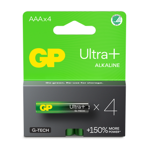 Ultra Plus AAA/LR03 4 stk. – GP Design