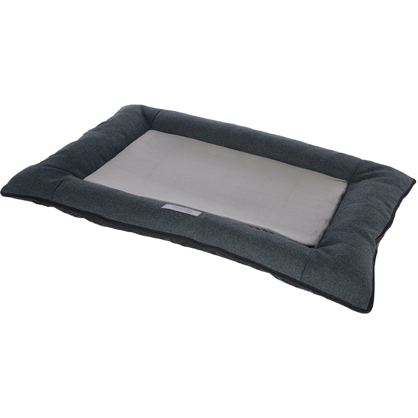 Hundemadrass Lounger Platin Ortho - 80x55x9cm – Kerbl