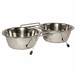 Metallskåler i stativ 450ml – Kerbl