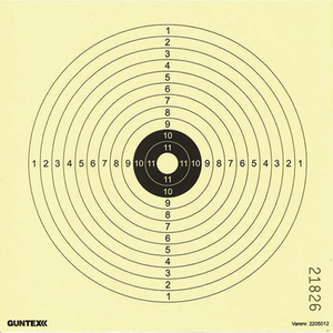 Skivesett 14x14 1–12 (25 stk) – Guntex