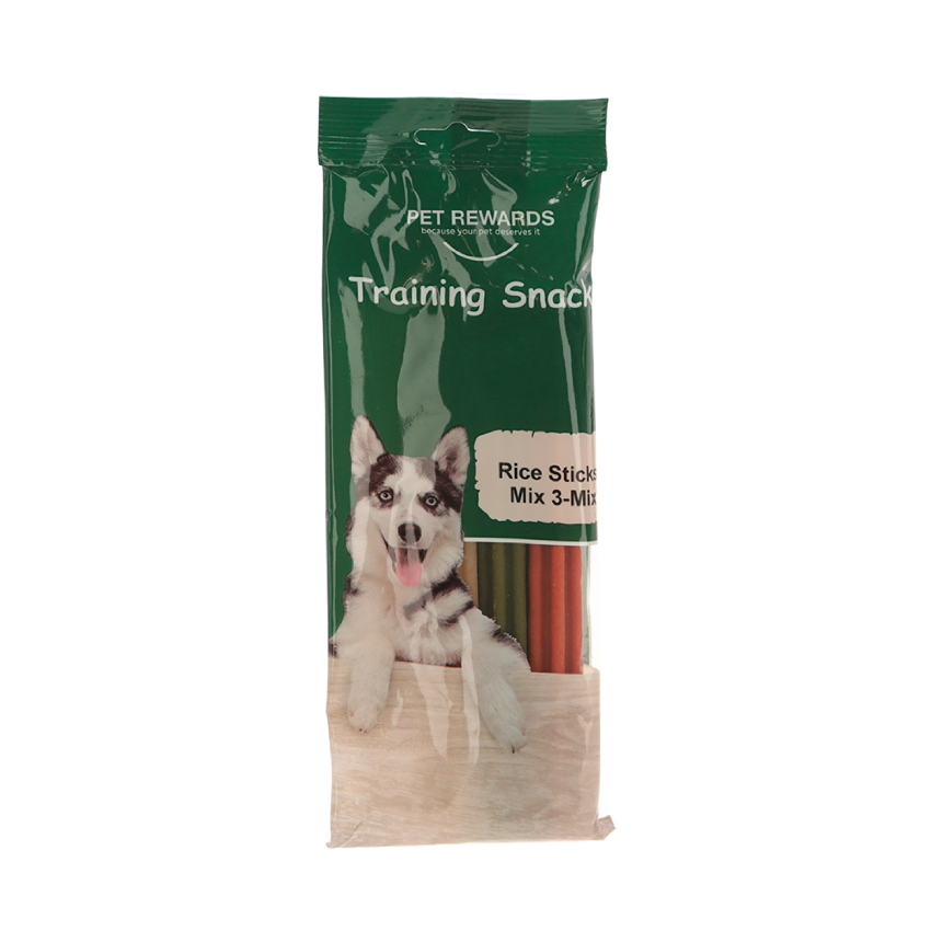 Hundegodbiter Rice Sticks Mix 3 stk – Kerbl