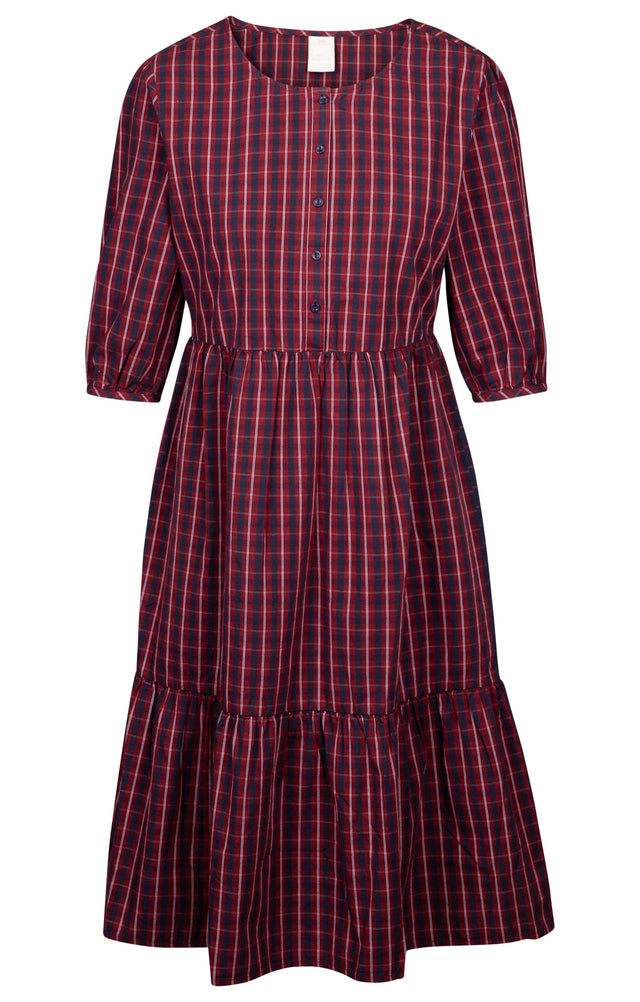 Helen - Dark Cherry Check - Trespass