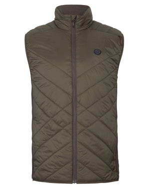 Heat Isolert Vest - Willow Green/Shadow Brown – Härkila
