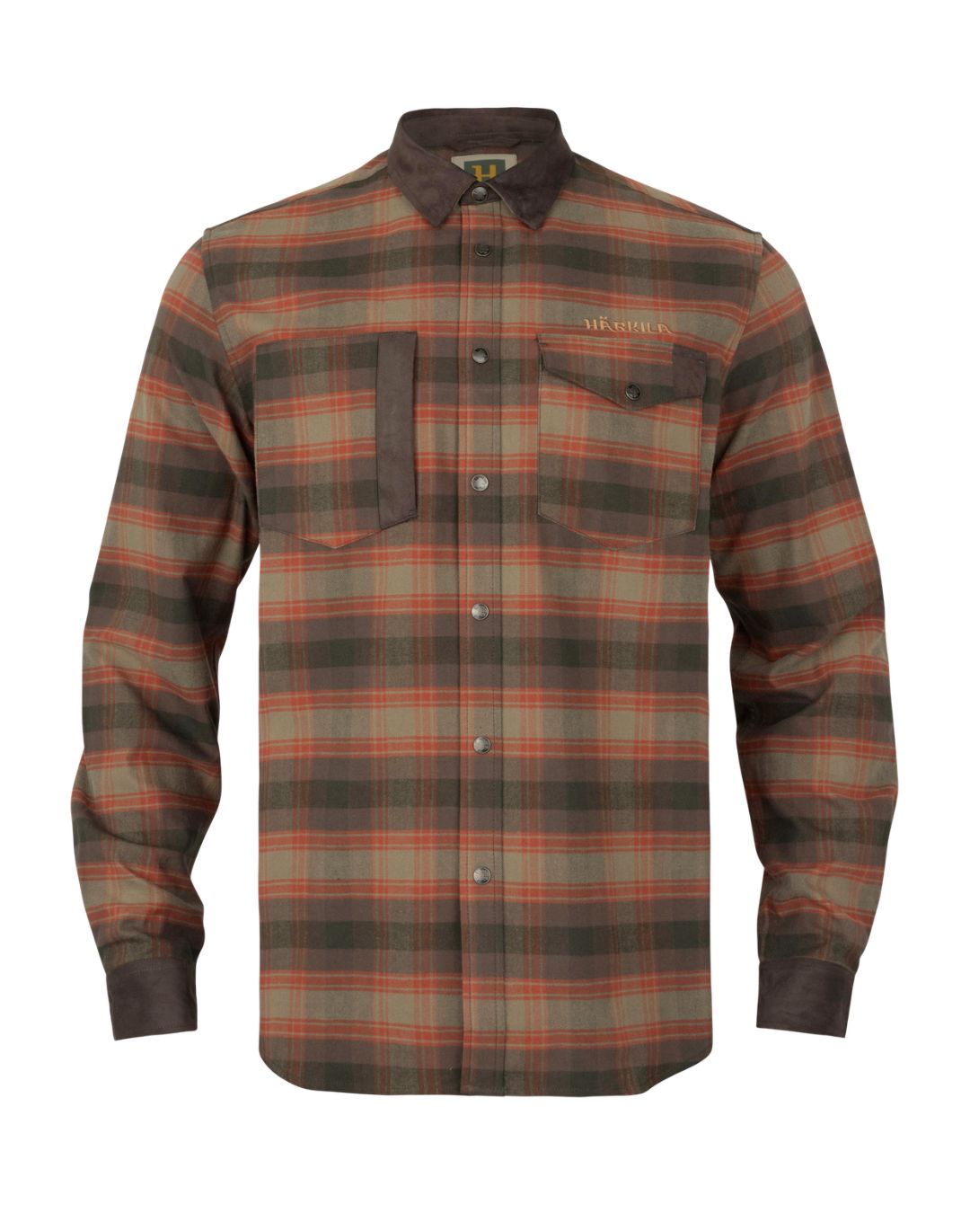 Aivak L/S Skjorte - Autumn Orange Check – Härkila