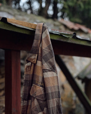 Asmund Langermet Skjorte - Rust Brown Check – Härkila
