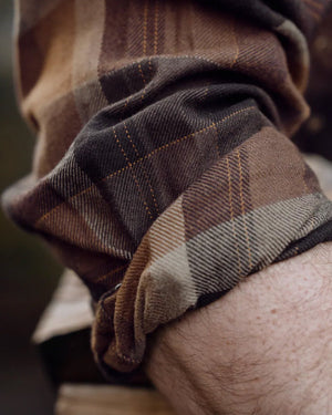 Asmund Langermet Skjorte - Rust Brown Check – Härkila