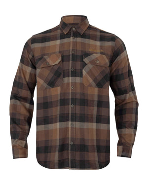 Asmund Langermet Skjorte - Rust Brown Check – Härkila