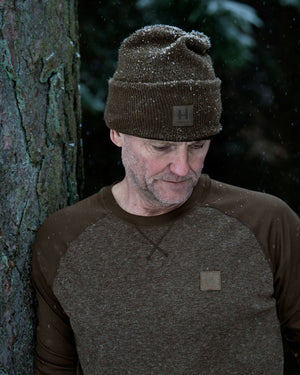 Kodiak CleverWool L/S T-skjorte - Dark Hunting Green – Härkila