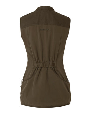 Skye skydeveste W - Willow green/Shadow brown - Härkila
