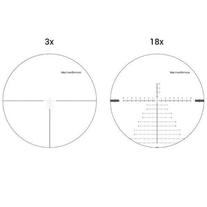 VECTOR CONTINENTAL - 3-18X50 34MM Taktisk FFP – Vector