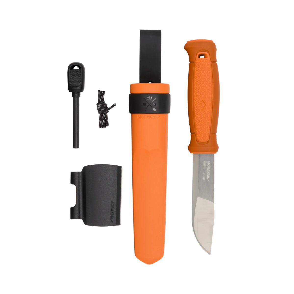 Kansbol med Survival Kit (S) Burnt Oran – Morakniv