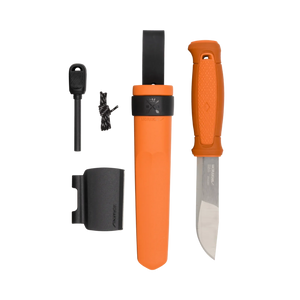Kansbol med Survival Kit (S) Burnt Oran – Morakniv