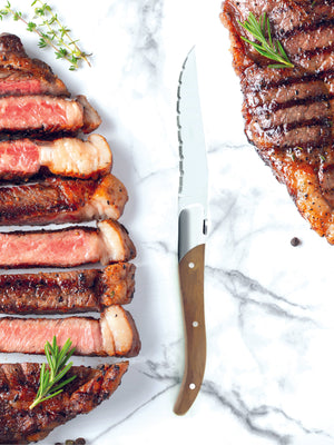 SIRLOIN biffkniver Lys Tre – Legnoart