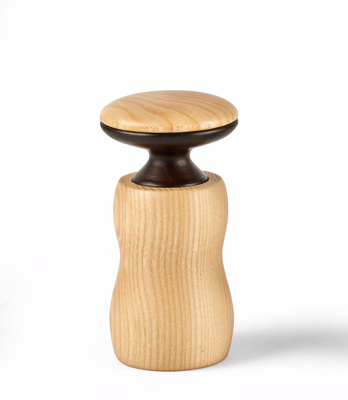 HERCULES salt- og pepperkvern i keramikk – Small – Lys ask – Legnoart