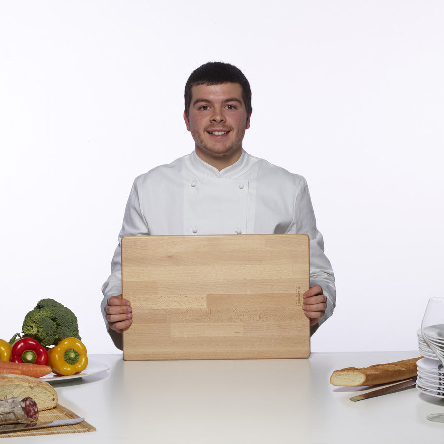 CHEF'S PLACE Skjærebrett – XL Bøketre – Legnoart